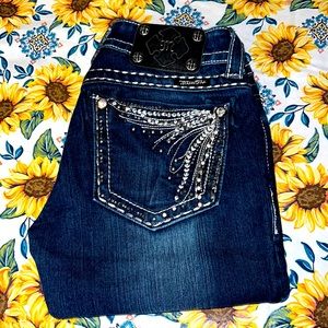 Miss me straight leg jeans 26